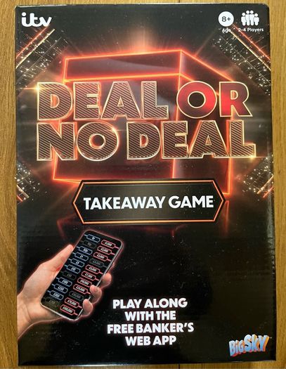 Deal of no deal Takeaway Game