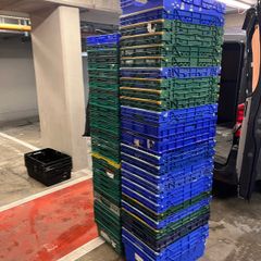 Various Tesco crates