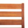 Outdoor Dining Chairs 8 pcs Solid Acacia Wood Image 6