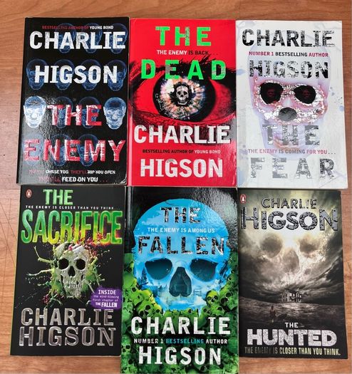Books 1-6 of The Enemy series by Charlie Higson