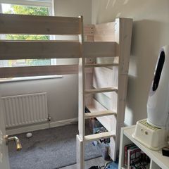 High sleeper bed