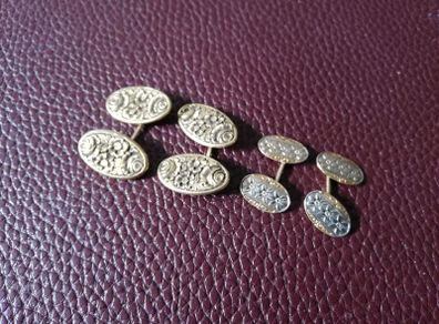 Vintage metal cufflinks