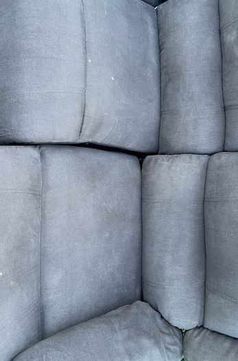 grey  recliner corner sofa