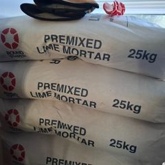 Premixed lime mortar