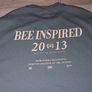 Bee Inspired Zouma T-Shirt - Colour - Slate - Size - Large - RRP - 43.00 Image 7