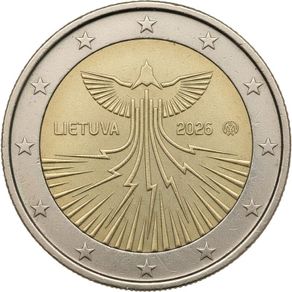 Lithuania 2 Euro Commemorative Coin 2026 - Energy Independence. Uncirculated.