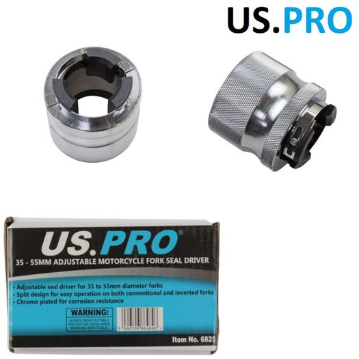 US PRO Tools 35 - 43MM Adjustable Motorcycle Fork Seal Driver Insertion Tool