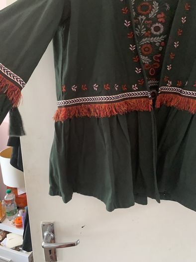 canvas tassel jacket