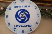 Collectors item clock. Vintage British Leyland