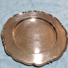 Antique Silver Platter