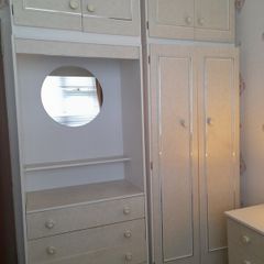 Wardrobes and bedside locker