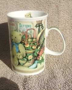 A nicely made teddy bears fine bone china mug by Wilscombe