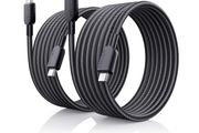 240W USB C to USB C Cable (2Pack,6ft), USB C Charger Cable Fast Charge for MacBook Pro, iPhone 17/16/15, iPad Pro, Samsung Galaxy,and More(USB 2.0)