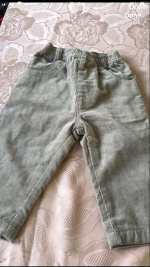 Boys cords new 6/9 mths