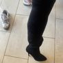 Karen Millen Suwde over the knee boots Image 2