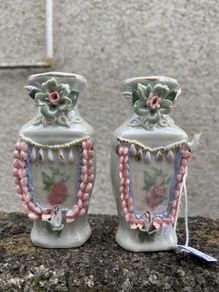 vintage small vases set
