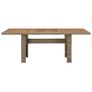 Garden Dining Table Brown 200x100x74 cm Poly Rattan Image 4
