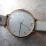 Olivia Burton Analogue Quartz Watch for Women with Grey Leather Strap Image 5