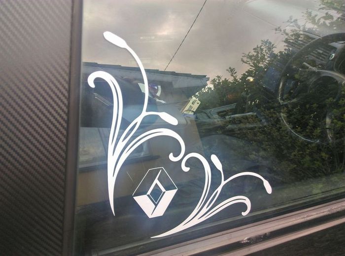 Truck / lorry window stickers