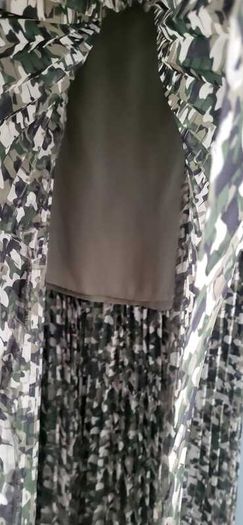 Karl Lagerfeld Camo Pleated Skirt Sz 38 (fit 10-12uk) - Bnwot - Rrp 495