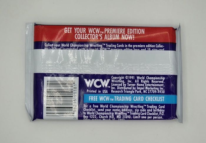 Multiple Packs of WCW Impel Trading Cards (x12 Cards per pack)