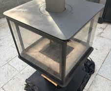 Garden Cube Outdoor Woodburning Stove