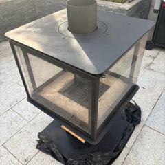 Garden Cube Outdoor Woodburning Stove
