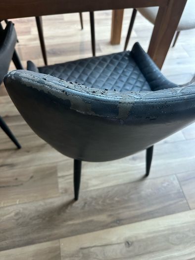 dining chairs x 6