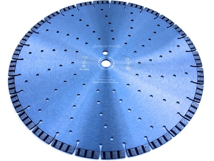 TOP QUALITY 12mm GRANITE diamond blade for con saw 400mm