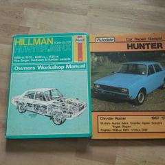 hillman Hunter and minx workshop manual x 2. Free