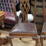 Edwardian Chippendale-Style Beech Dining Chairs _ Set of 6 Image 7