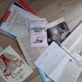 Audrey Hepburn collection of reproduction pictures photos contracts sketches by herself theatre programmes family album pictures of her life bulk lot 1.2kg all in excellent condition with FREE STANDARD POSTAGE INCLUDED Image 3