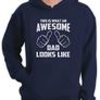 Awesome Dad Hoodie Image 4