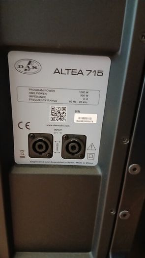 Pair of DAS Altea 715 Speakers