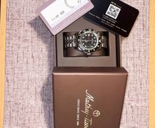 Mathey Tissot GMT Vintage-Style Watch