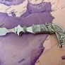 Pewter Letter Opener Traditional Khanjar Oman Image 8