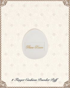 Flower Knows Little Angel Collection Mini Finger Cushion Powder Puff