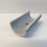 Graphite ceramic tunnel with a hole for plants 10x5x4cm Image 3