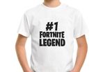 Fortnite Legend Game Number One TShirt For kids, Fortnite fashion, Christmas Gift