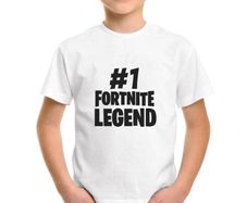 Fortnite Legend Game Number One TShirt For kids, Fortnite fashion, Christmas Gift