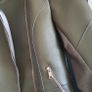 ROWAN AVENUE green faux leather biker jacket - Sz M (Fit 10-14 UK) - Bnwot Rrp 79.99 Image 5