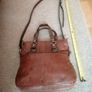 Satchel style bag - real leather Image 7