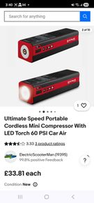 Portabe Air compresor