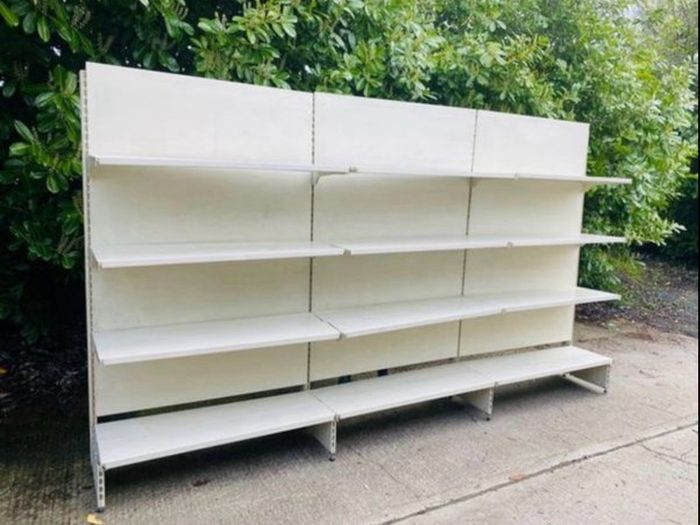 Shop Shelving Retail Shelving Large Quantity Available With All Accessories