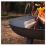 Raw Iron Garden Fire Pit Burner with Handles Image 7