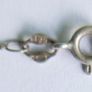 Vintage Sterling Silver Braided Chain  Necklace. length 17" - 2,90g Image 10