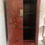 Red Lacquered Chinese Wedding Cabinet / Wardrobe Image 2