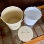 Retro Kitchen Countertop Compost Bin Food Waste Caddy Image 5