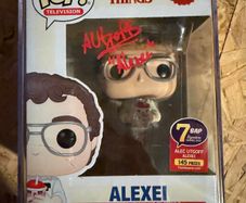 Funko POP! Stranger Things Alexei 923 Alec Utgoff Autographed
