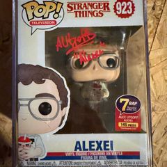 Funko POP! Stranger Things Alexei 923 Alec Utgoff Autographed